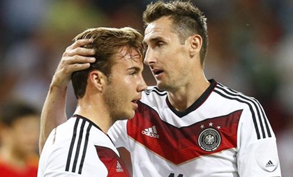 Klose: Tôi đã tin vào khả năng tỏa sáng của Mario Goetze